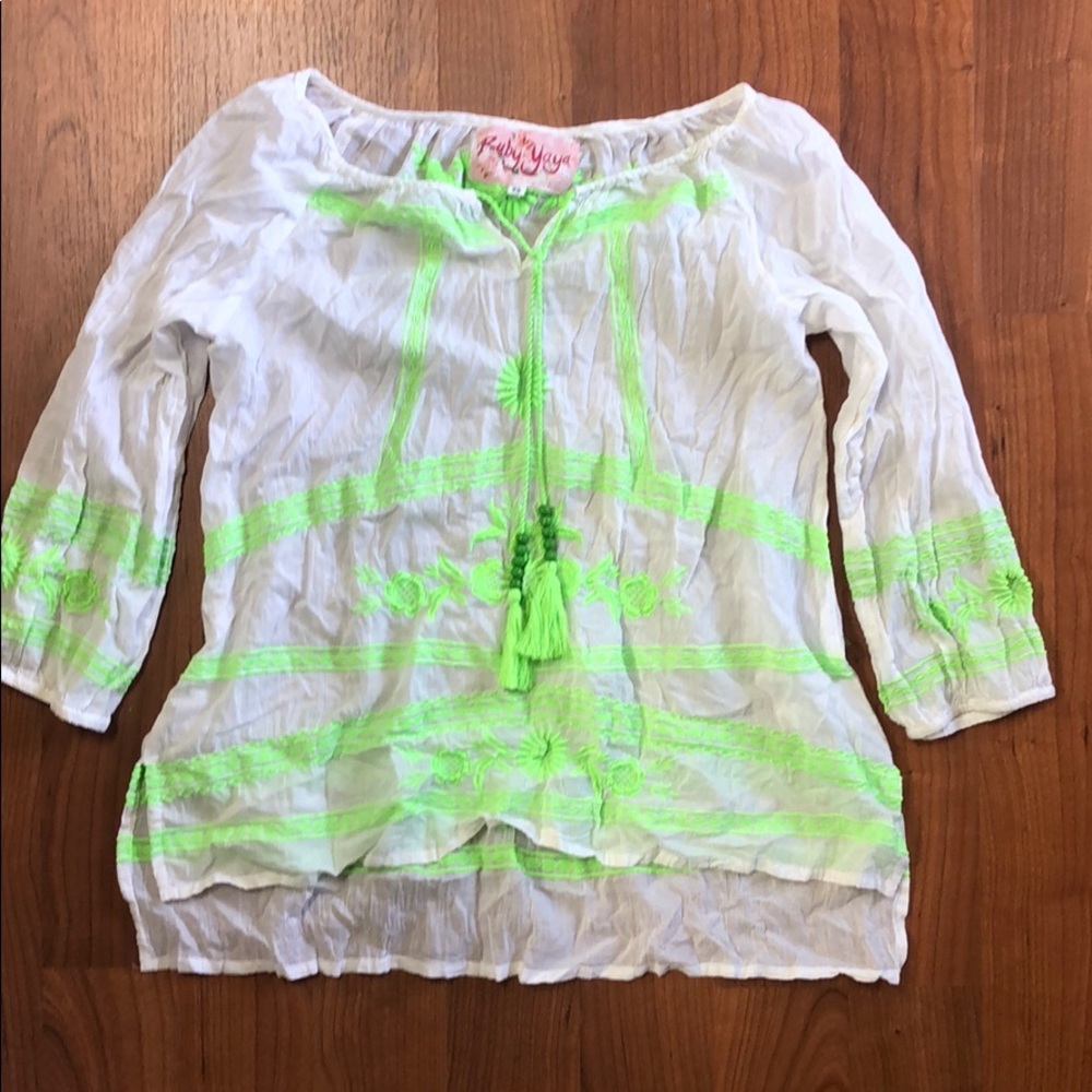 Ruby Yaya cotton tunic top